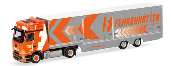 Herpa 321440 - Mercedes-Benz Actros L ProCabin Gigaspace Koffer-Sattelzug "Fehrenkötter"