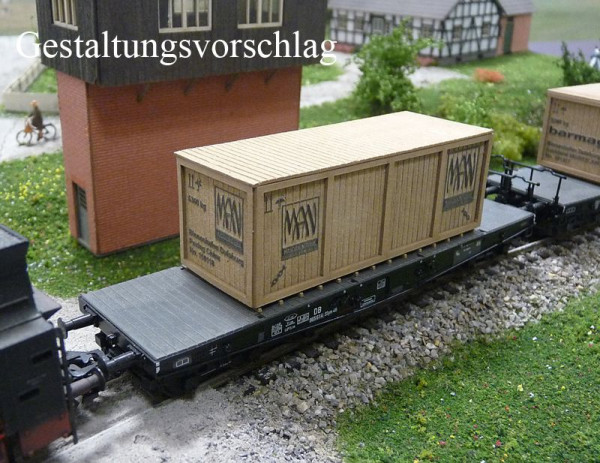Joswood 40159 - Kiste MAN gr.+Rahmen 1 St.
