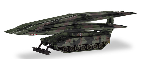 Herpa 746717 - Brückenlegepanzer Leguan 2x14 m dekoriert