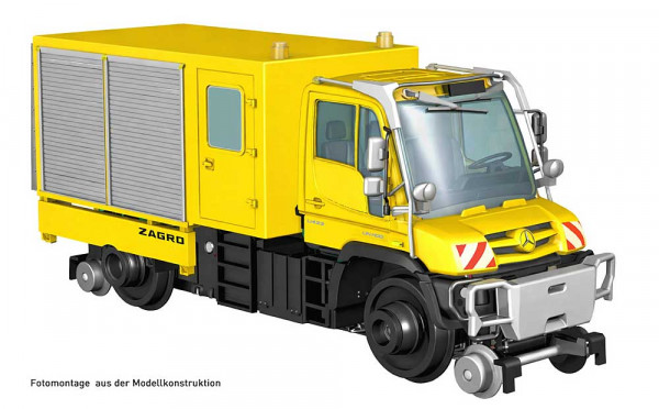 Hobbytrain H43201 - Zweiwege Unimog U423 neutral, Ep.VI, DC/DCC