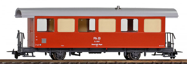 Bemo 3233197 - RhB Xk 9087 Bahndienstwagen - Jahreswagen 2023