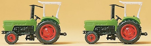 Preiser 79506 - Ackerschlepper Deutz D 6206, zwei Stück, Fertigmodell