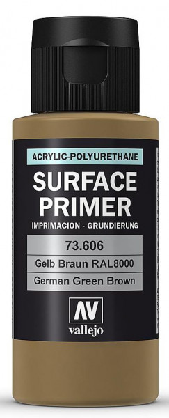 Vallejo 773606 - Primer (Grundierung) Grün-Braun, 60 ml