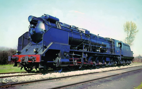 Electrotren HE2036 - RENFE, schwere Schlepptenderdampflokomotive 151F-3106 „Santa Fe”, moderne Lampe