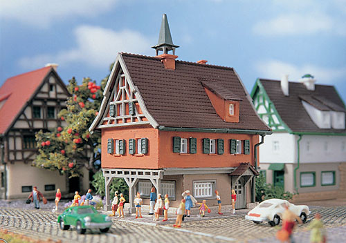 Vollmer 49544 - Pfarrhaus 50x38x68 mm Fachwerk