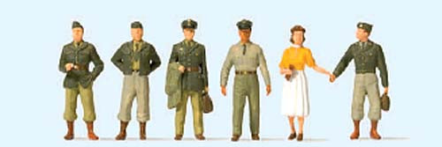 Preiser 10594 - US-Soldaten. Fnfziger Jahre