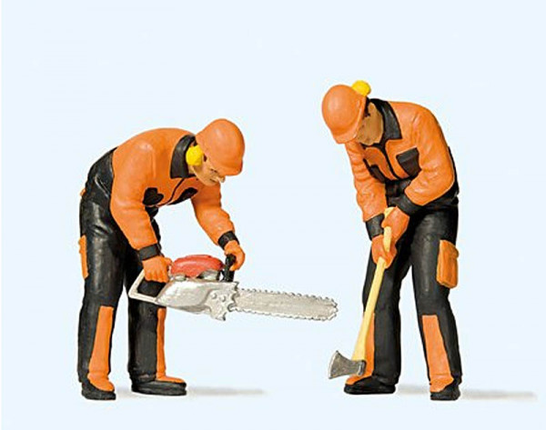 Preiser 44914 - Moderne Waldarbeiter (3)