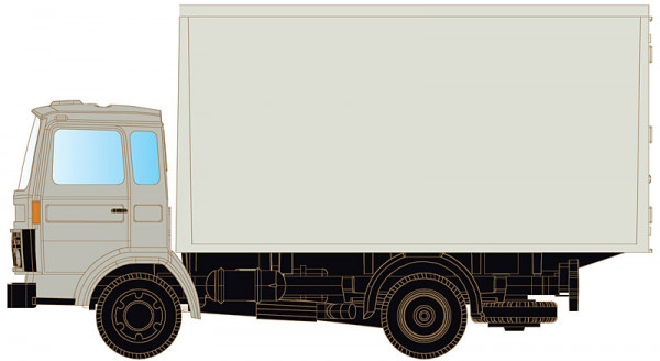 LC-Minis - LC4881 - Volvo F4/6 mit Koffer, neutra