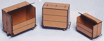 Weinert 3206 - DB Klein-Container 1,2,3 qm H0