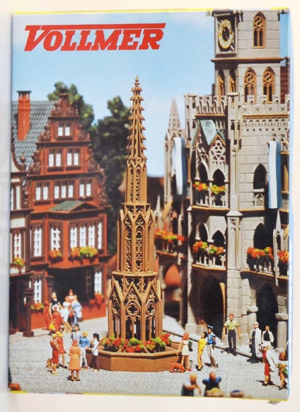 Vollmer 43758 - Stadtbrunnen 55x55x145 mm