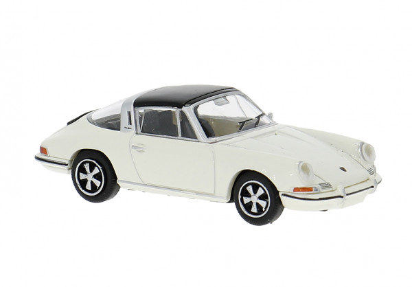 Brekina 16271 - Porsche 911 Targa weiß Vorbildbaujahr 1964
