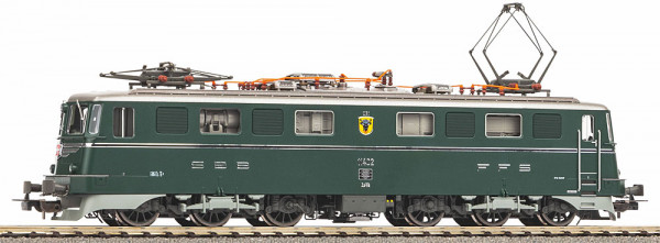 Piko 97220 - SBB Ellok Reihe Re6/6 Uri grün Ep.6, DCC + Sound