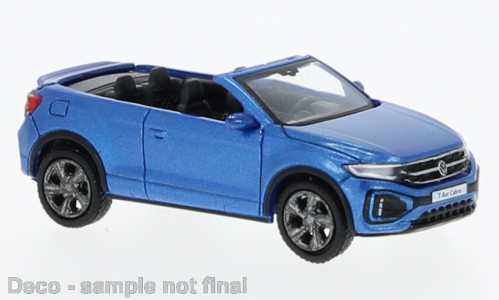 PCX870603 - VW T-Roc Cabriolet metallic blau, 2022,