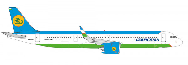 Herpa 539197 - Uzbekistan Airways Airbus A321neo