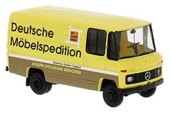 Brekina 36867 - MB L 406 D "DMS Deutsche Möbelspedition Joseph Dollinger München" 1967