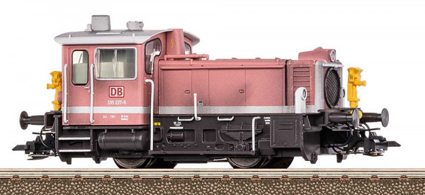 Trix 22077 - DB AG Diesellok BR 335 (KöfIII) orientrot (ausgeblichen) Ep.5, DCC + Sound