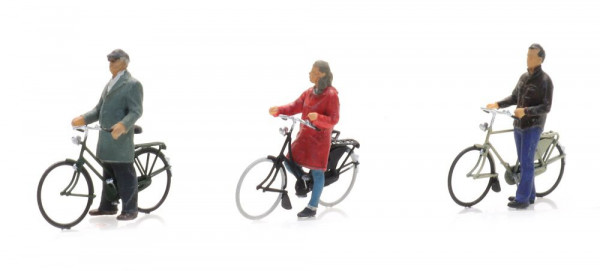 Artitec 5870018 - Radfahrer an der Ampel (3x)