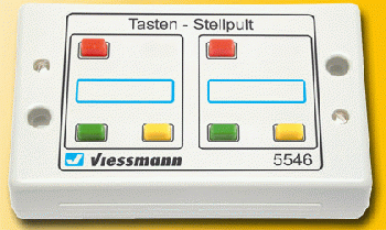 Viessmann 5546 - Tasten-Stellpult dreibegriffig