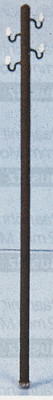 Weinert 3379 - Telegrafenmasten m.4 Isol.6Stk