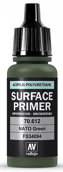 Vallejo 770612 - Primer (Grundierung) NATO Grün, 17 ml