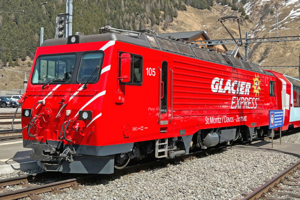 Bemo 1262275 - MGB HGe 4/4 II 105 "Glacier Express"