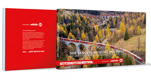 Märklin 03111 - Buch RhB Weltrekord 2022 DE