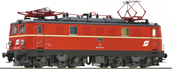 Roco 79967 - ÖBB Ellok Reihe 1041 202-1 blutorange Ep.4, AC-digital + Sound
