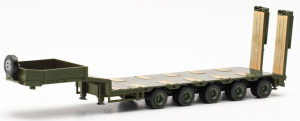 Herpa 746977 - Goldhofer Semitiefladeauflieger mit Auffahrrampen, 5a