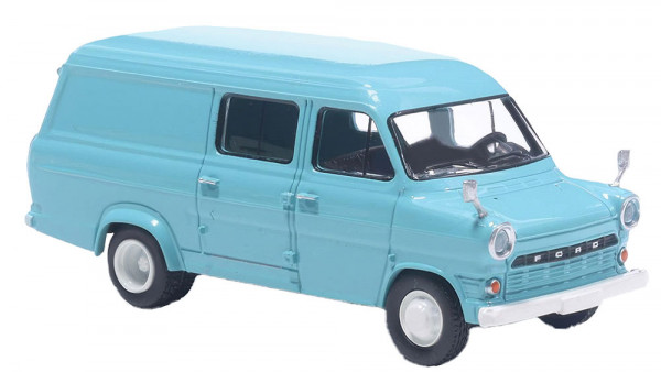 Brekina 34171 - Ford Transit helltürkis 1970