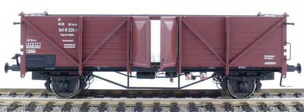 Exacttrain 24106 - DB offener Güterwagen Duisburg, Werkstattwagen Ep.4