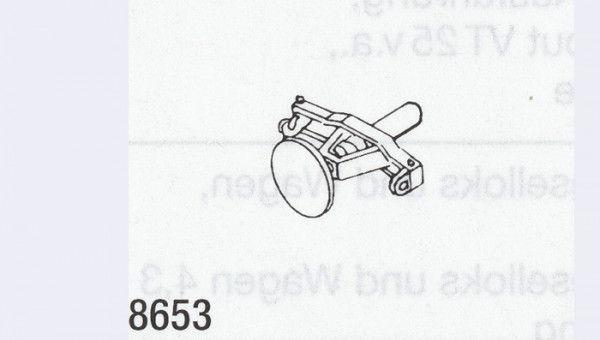 Weinert 8653 - Schmalspurkupp.m.f.Mittelp.2St