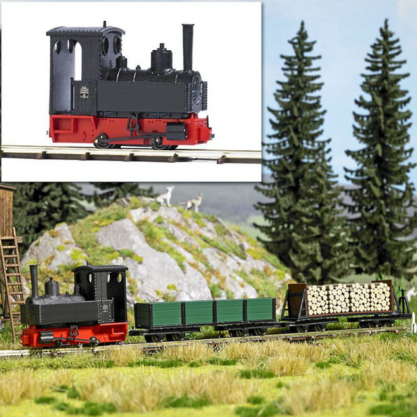 Busch 12140 - Dampflok Decauville Typ 3