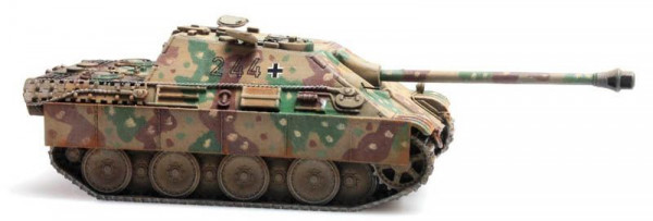 Artitec 6870206 - WM Jagdpanther (früh) Hinterhalttarnung Fertigmodell aus Resin, lackiert