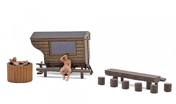 Busch 1870 - Schäferwagen-Sauna