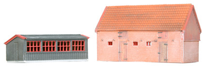 Artitec 14.134 - Hühner- und Schweinestall Bausatz