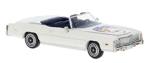 Brekina 19759 - Cadillac Eldorado Convertible, weiss, 1976, American Eagle