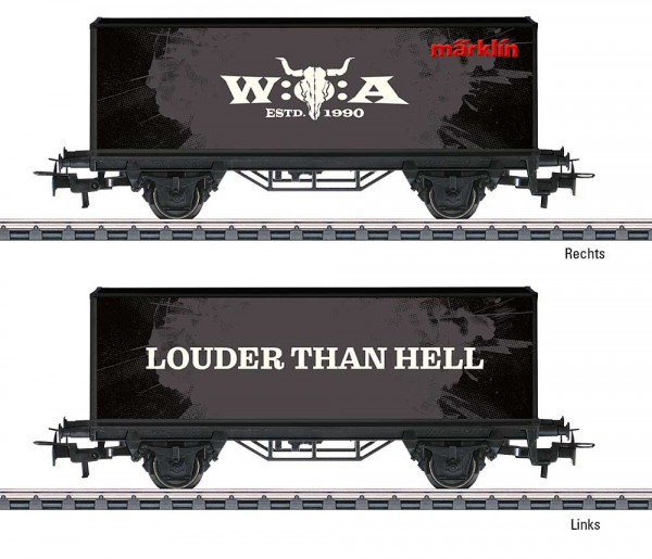 Märklin 44296 - Wacken Containerwagen W:O:A 2026