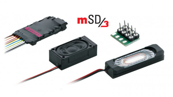 Märklin 60987 - Märklin Sounddecoder mSD3, voreingestellter Sound: Ellok