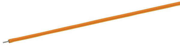 Roco 10633 - 1-pol. Kabel Leiterquerschnitt 0,7 mm² Länge 10 m orange