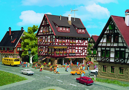 Vollmer 47693 - Boutique 113x110x120 mm Fachwerk