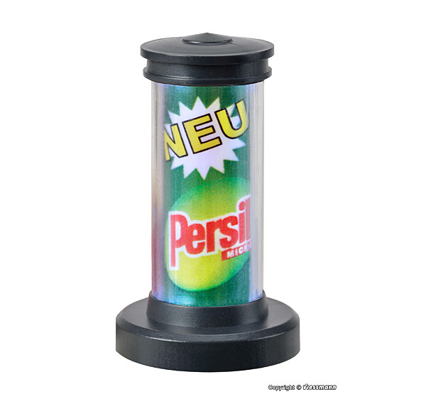 Viessmann 1392 - Drehende Litfaßsäule mit LED-Beleuchtung