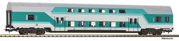 Piko 53119 - DR Doppelstock-Sitzwagen 2. Klasse DBuz747.3 mintgrün Ep. 5, 2. Betriebsnummer