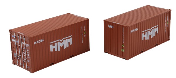Igra 98010018 - Container Set 2-teilig 20´ HMM - High cube