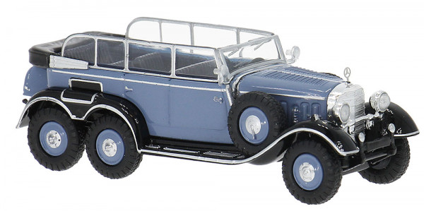 Brekina 21082 - Mercedes G4, blau, 1938, 1:87