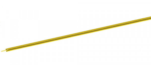 Roco 10634 - 1-pol. Kabel Leiterquerschnitt 0,7 mm² Länge 10 m gelb