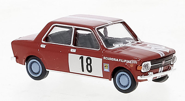 Brekina 22541 - Fiat 128 Nr. 18 1969, Scuderia Filipinetti,