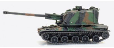 Artitec 6870434 - FR AMX 30 AUF 1 155mm camo train load