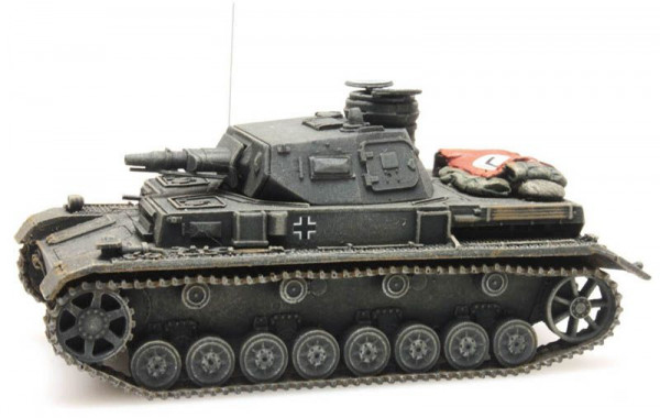 Artitec 387.318 - EDW pzkw IV ausf D grau 1:87 Fertigmodell aus Resin, lackiert