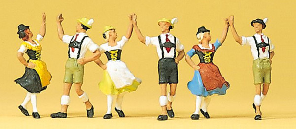 Preiser 10241 - Rundtanz 6 teilig