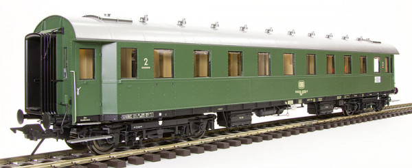 Lenz 41251-04 - DB Schnellzugwagen Gr.29 2.Klasse C4üe-38 chromoxidgrün Ep.4